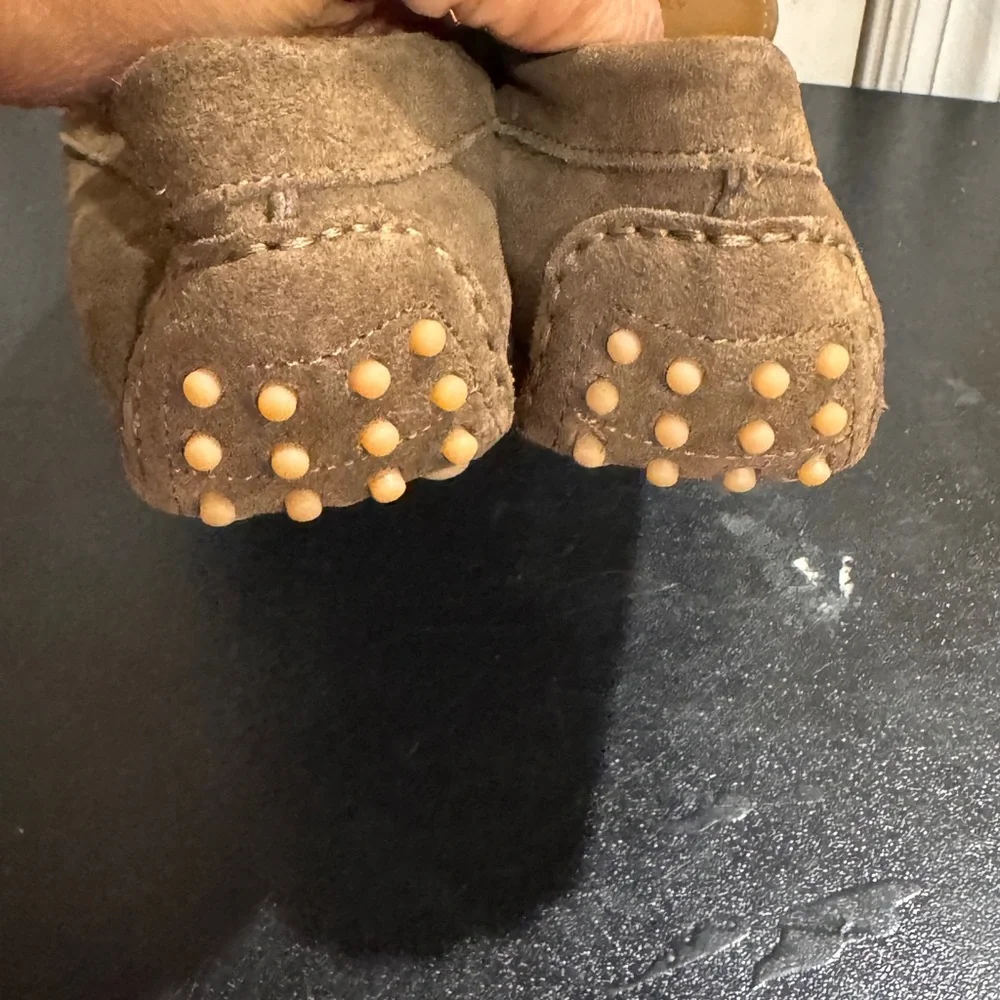 M. Gemi Elegant Brown Suede Felize Loafers for Women 39/ 8.5 NWOT made in Italy